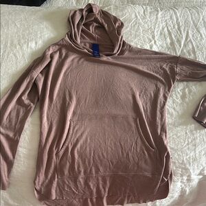 Kit and Ace - Mauve Hooded Long Sleeve Hoodie - Small